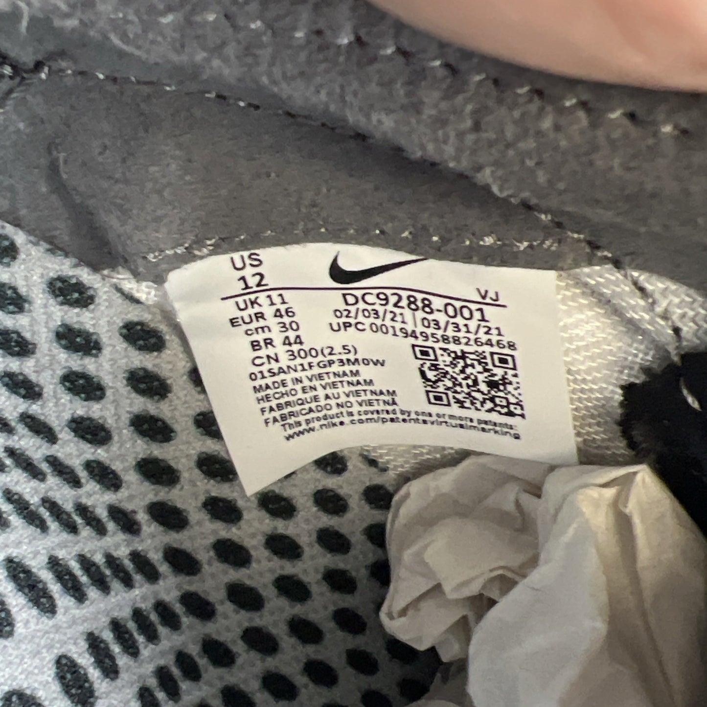 Size 12 - Nike Air Tuned Max Smoke Grey (DC9288-001)