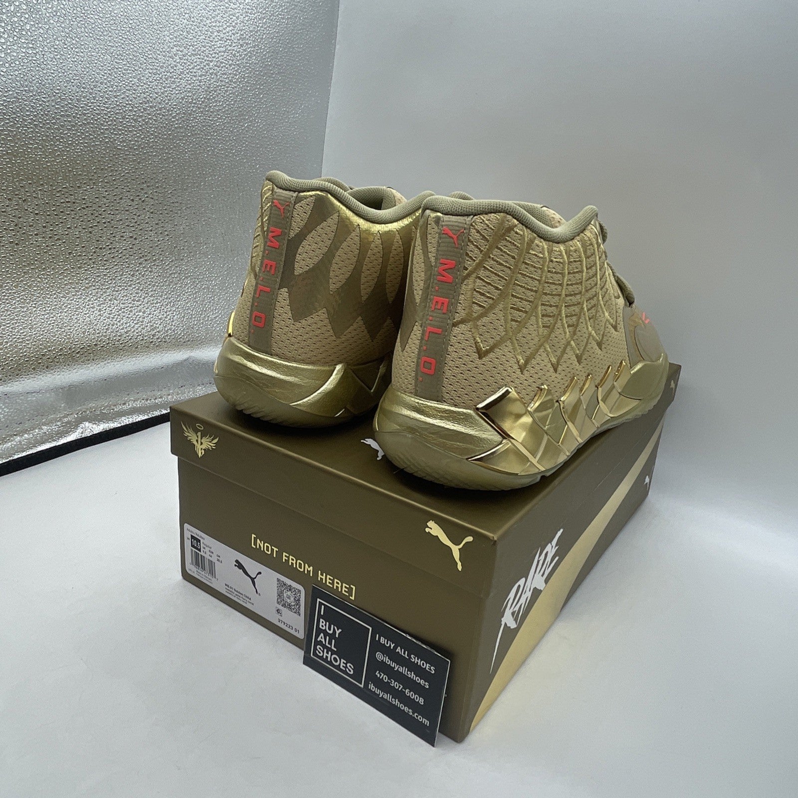 Size 10.5 - Puma MB.01 Golden Child (397223-01)
