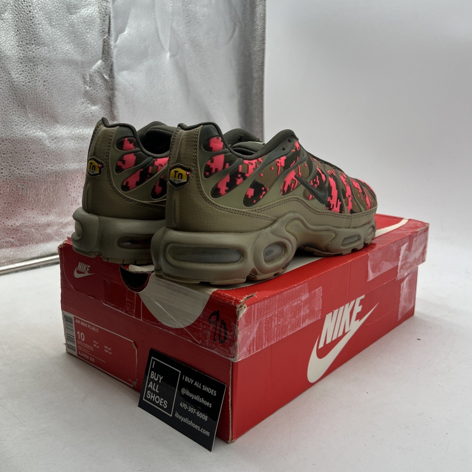 Size 10 - Nike Air Max Plus Neutral Olive (AJ4858-200)