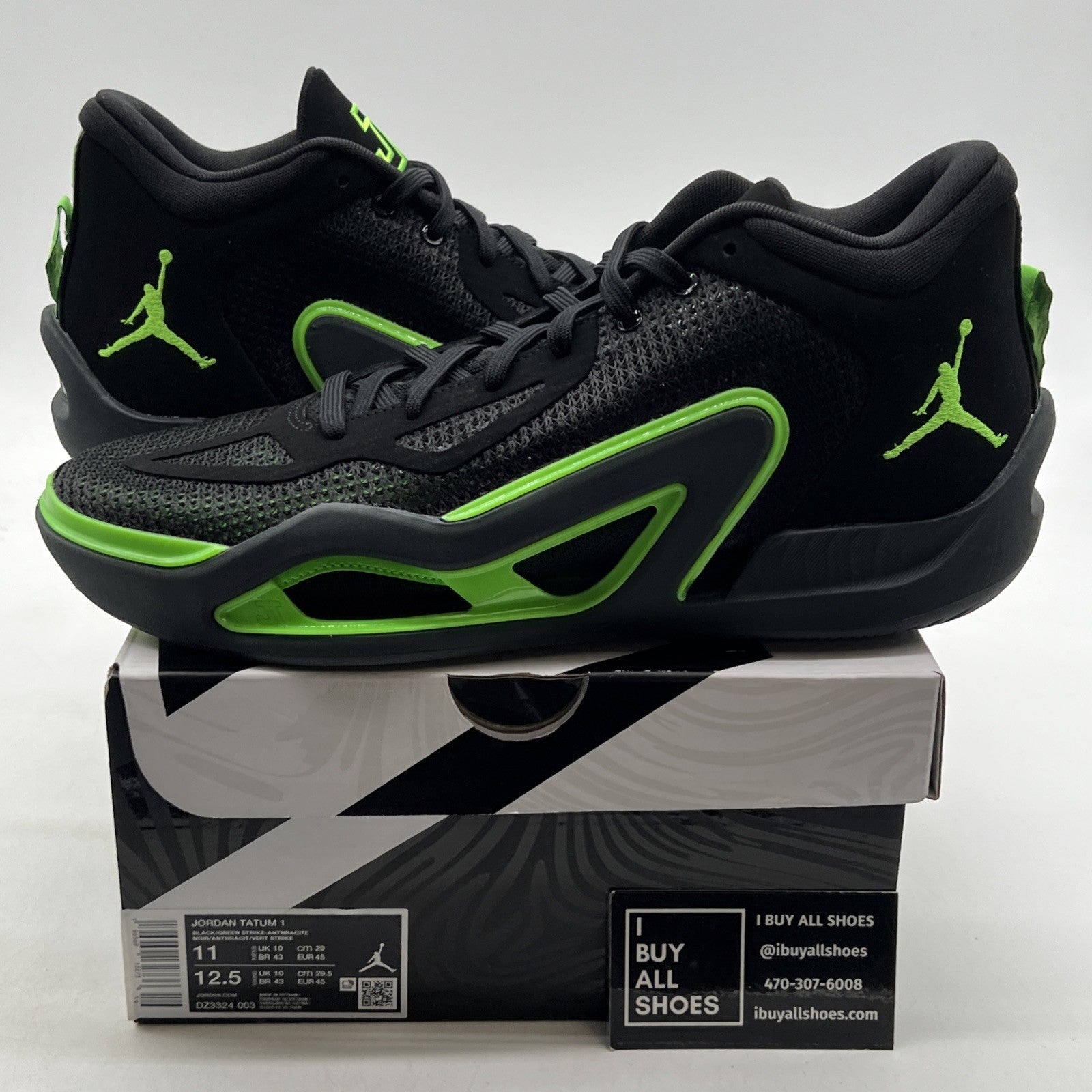 Size 11 - Jordan Tatum 1 Green Strike (DZ3324-003)