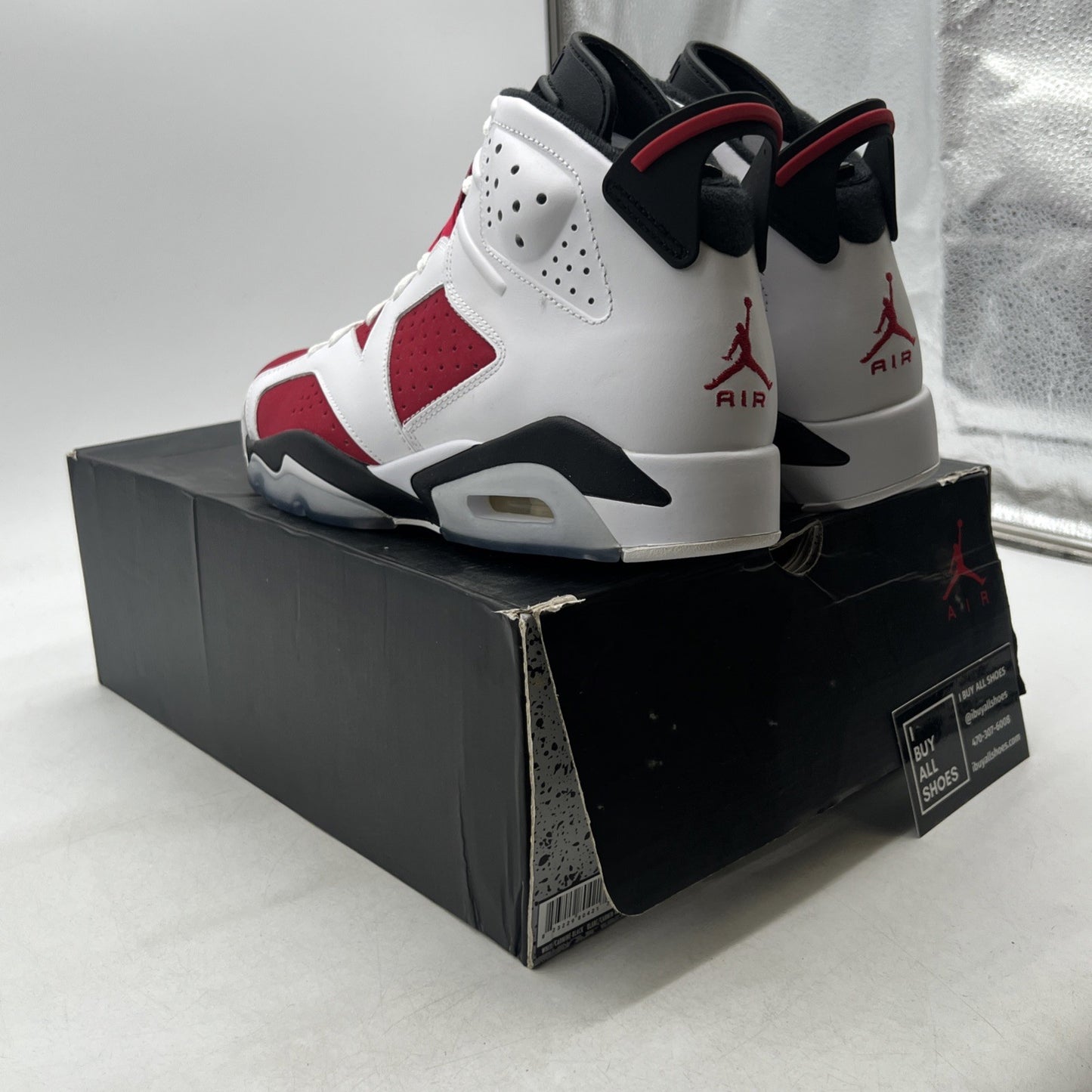 Size 10 - Air Jordan 6 Retro 2014 Carmine (384664-160)