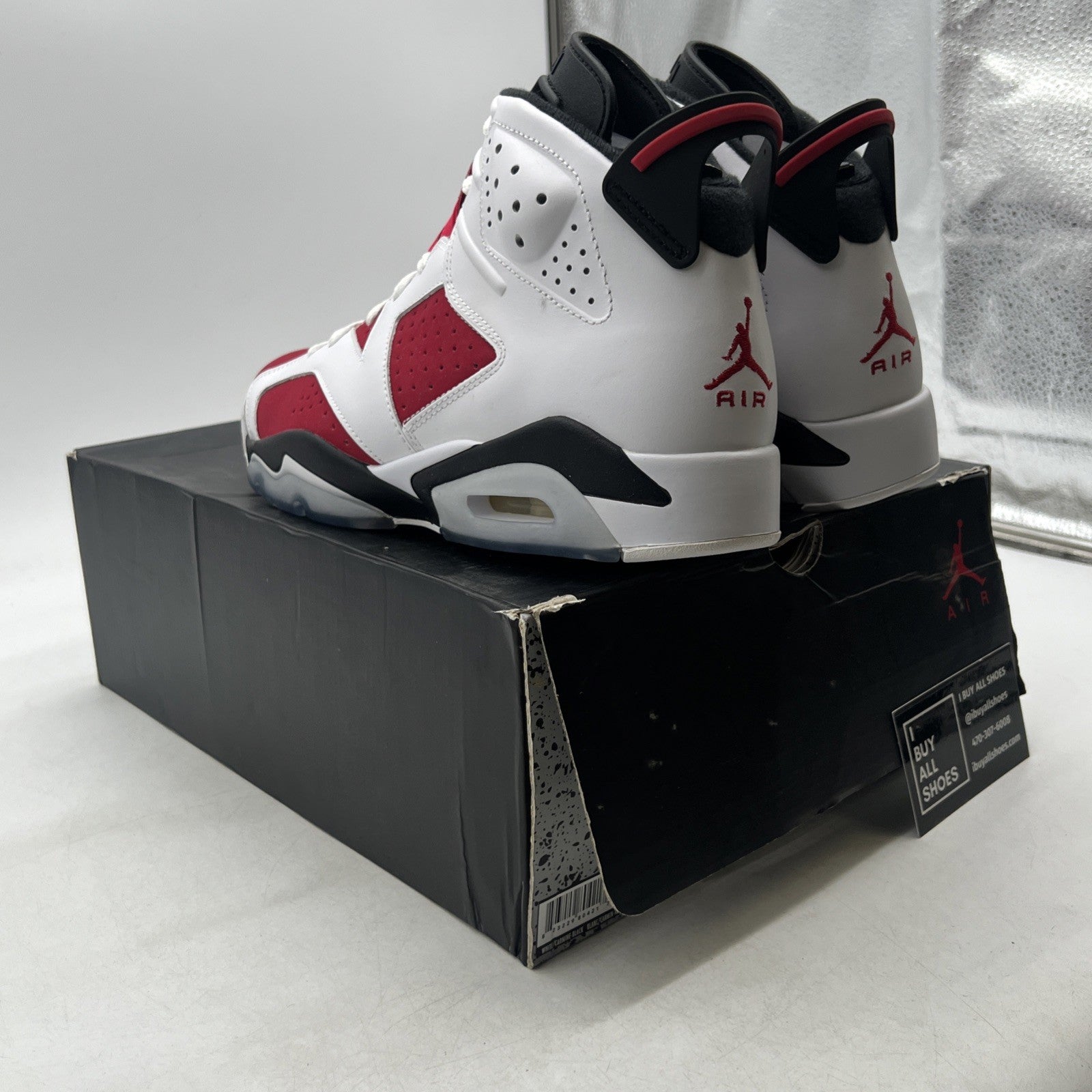 Size 10 - Air Jordan 6 Retro 2014 Carmine (384664-160)