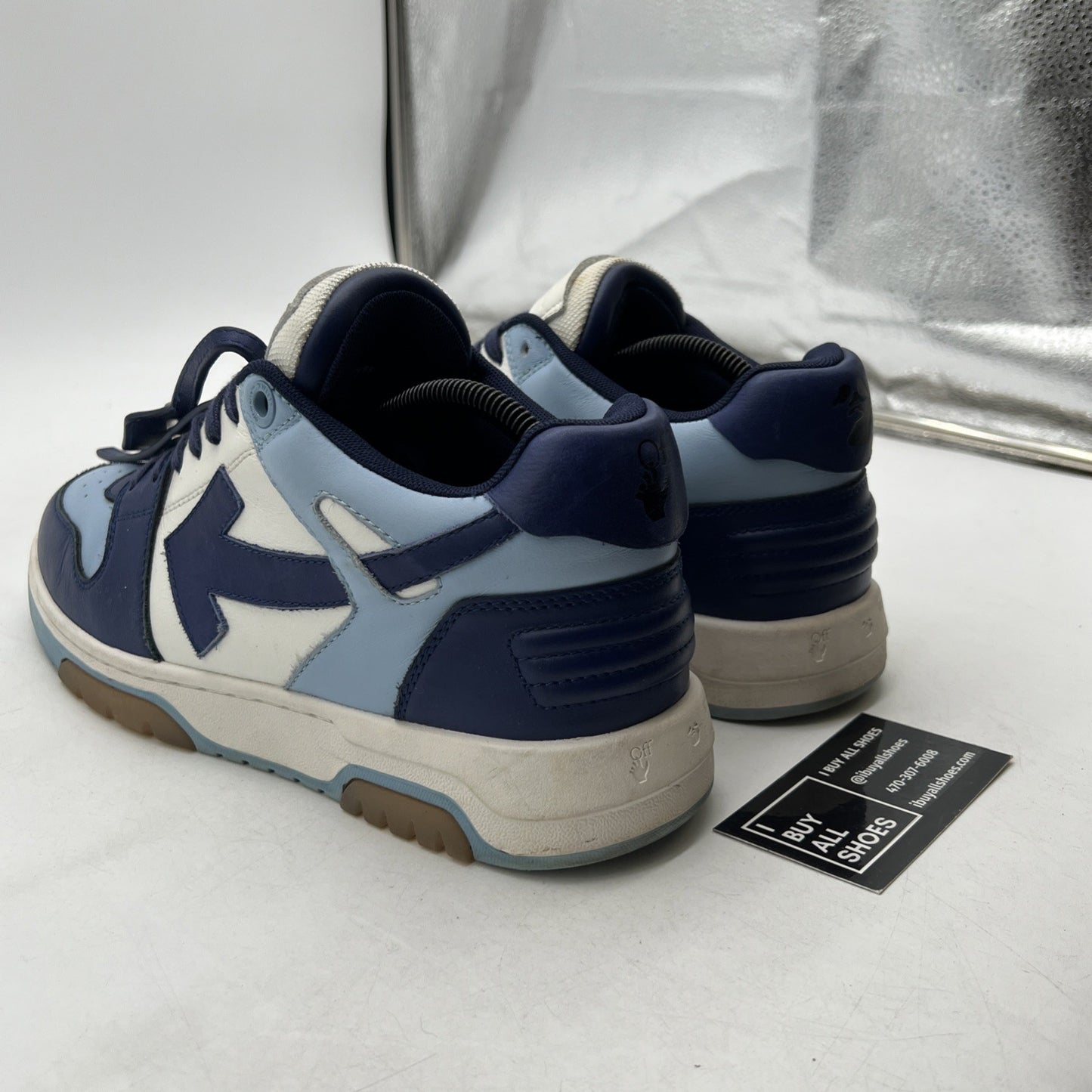 Size 42 - Off-White Out Of Office ' Blue White '