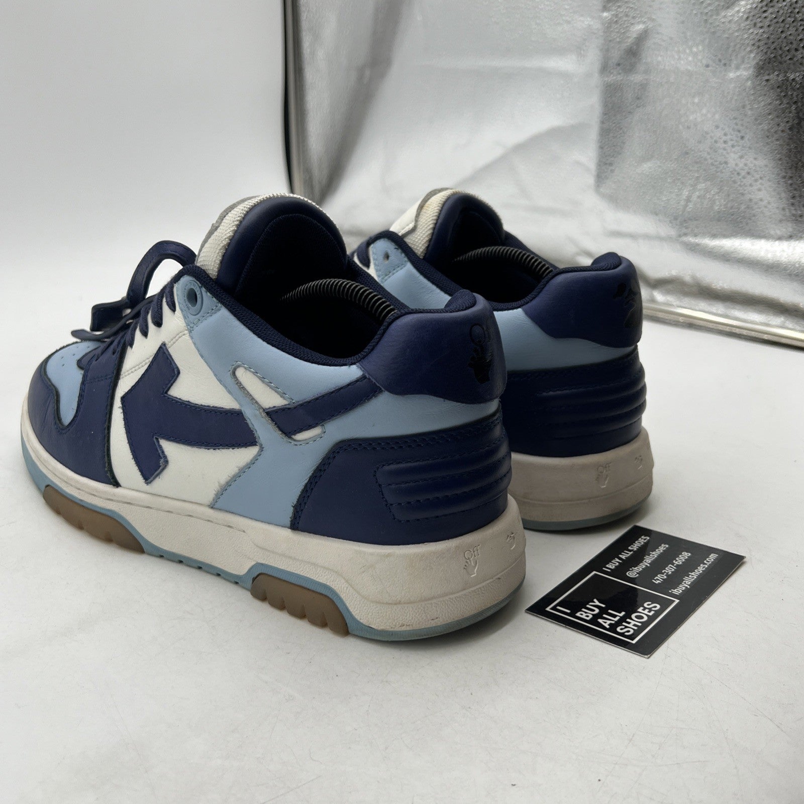 Size 42 - Off-White Out Of Office ' Blue White '