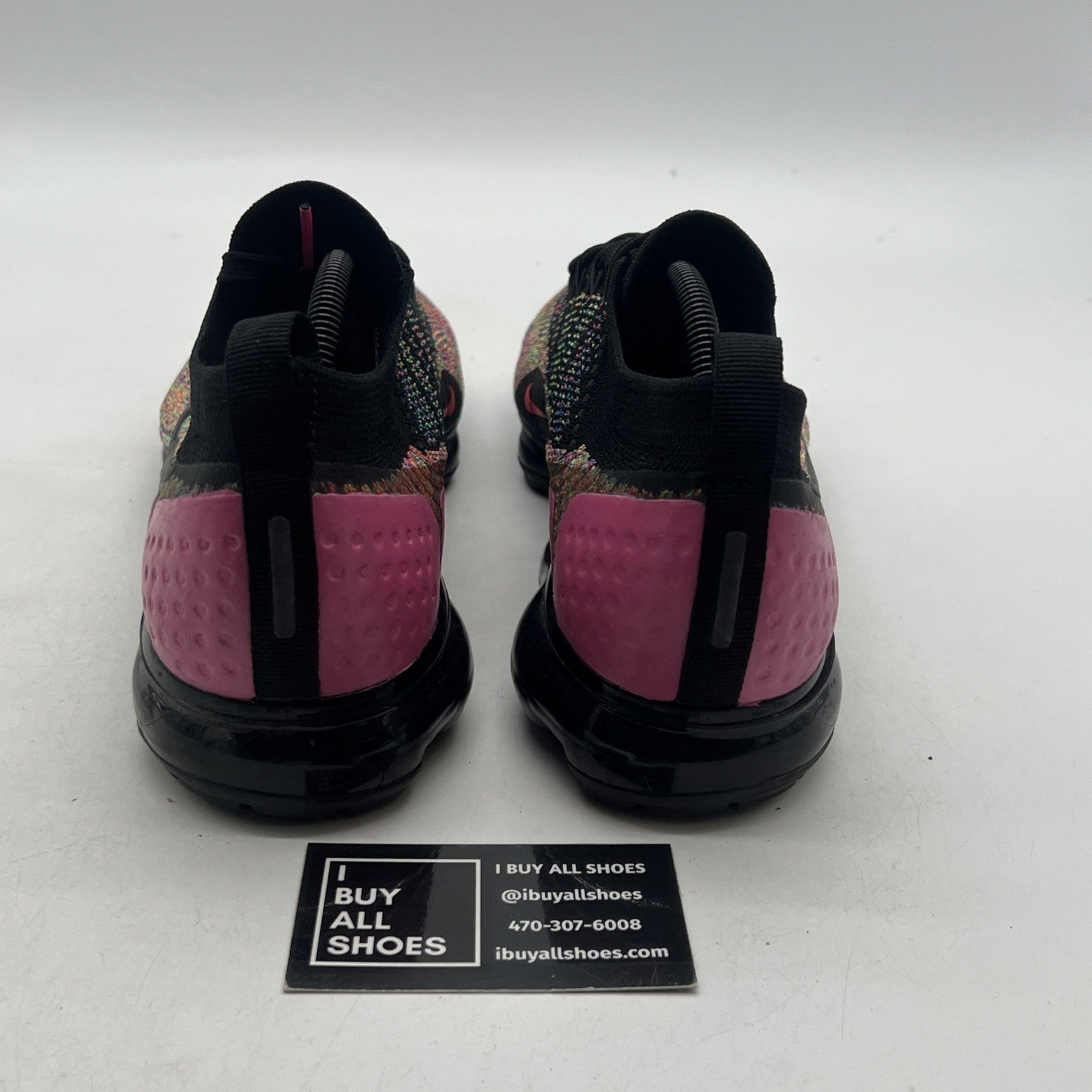 Size 11 - Nike Air VaporMax Flyknit 2 Black Multi-Color (942842-017)