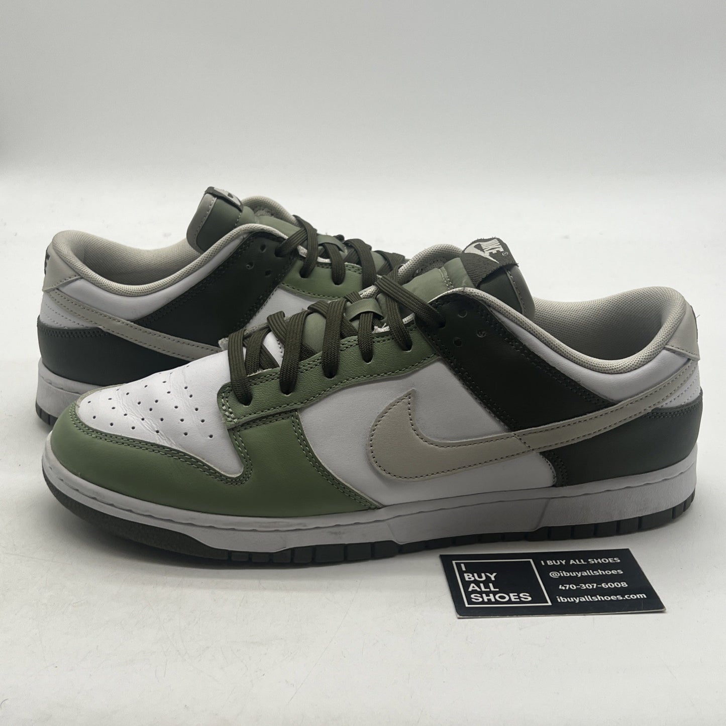 Size 13 - Nike Dunk Low Oil Green (FN6882-100)