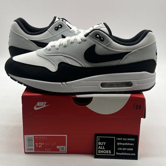 Size 12.5 - Nike Air Max 1 White Black (FD9082-107)