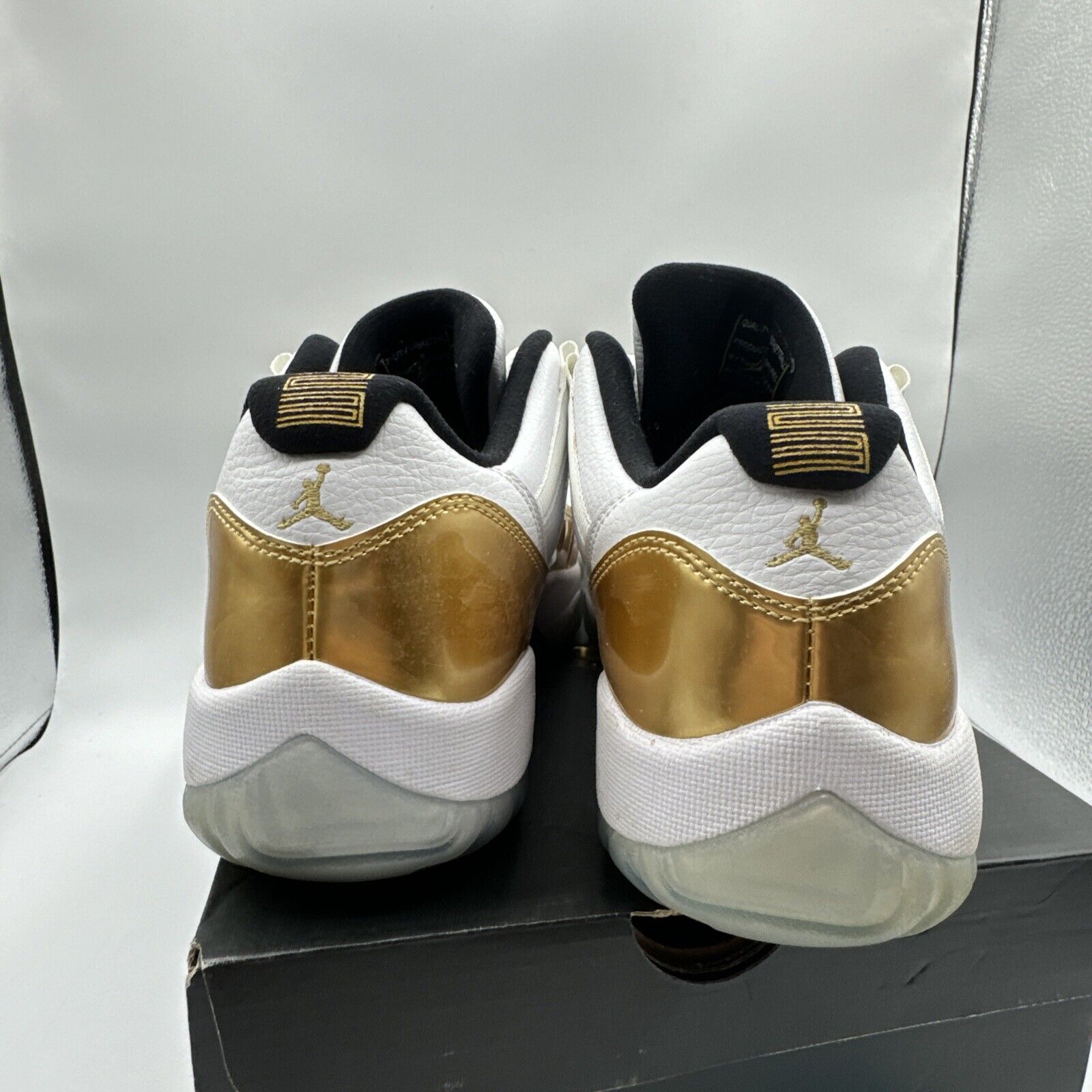 Size 9 - Jordan 11 Retro Low Closing Ceremony 2016 Gold White Icy Soles