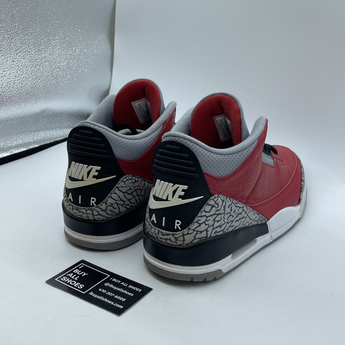 Size 12 - Jordan 3 Retro SE Mid Unite Grey Red Leather Suede (CK5692-600)