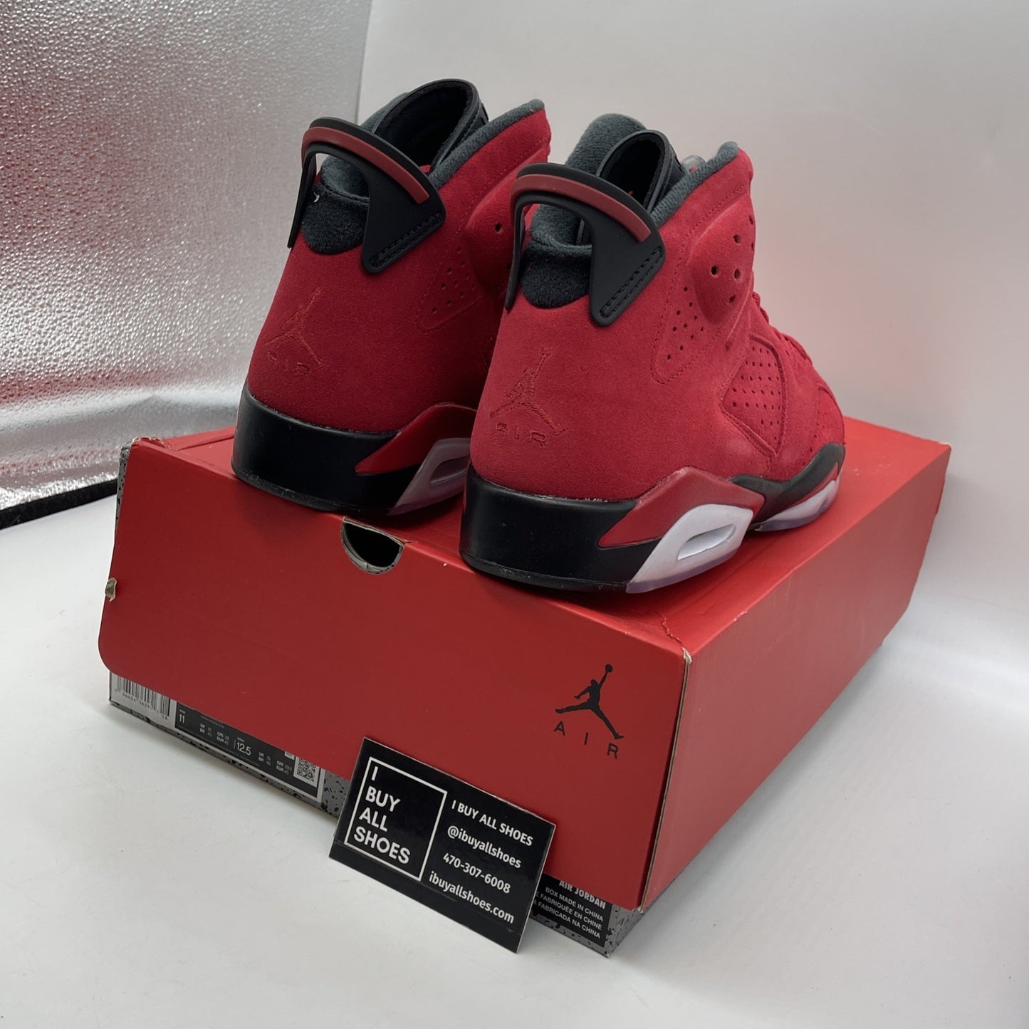 Size 11 - Air Jordan 6 Retro Toro Bravo Suede (CT8529-600)