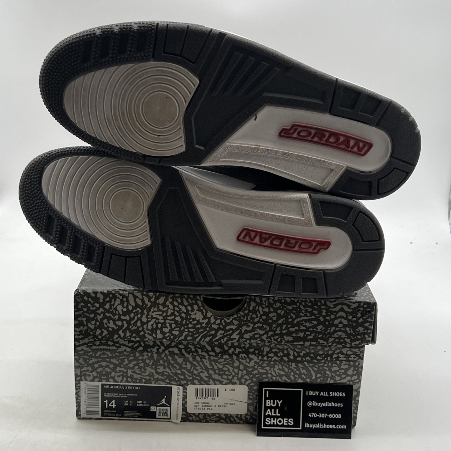 Size 14 - Air Jordan 3 Retro Mid Cool Grey (CT8532-012)