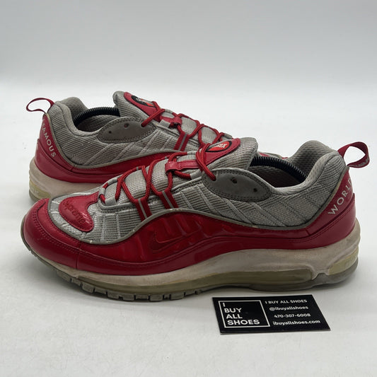 Size 11.5 - Nike Supreme x Air Max 98 Red (844694-600)