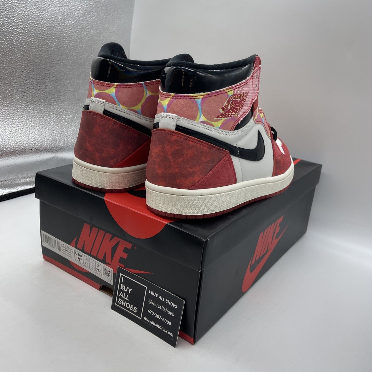 Size 8.5 - Air Jordan 1 Retro OG x Marvel High Next Chapter Suede (DV1748-601)