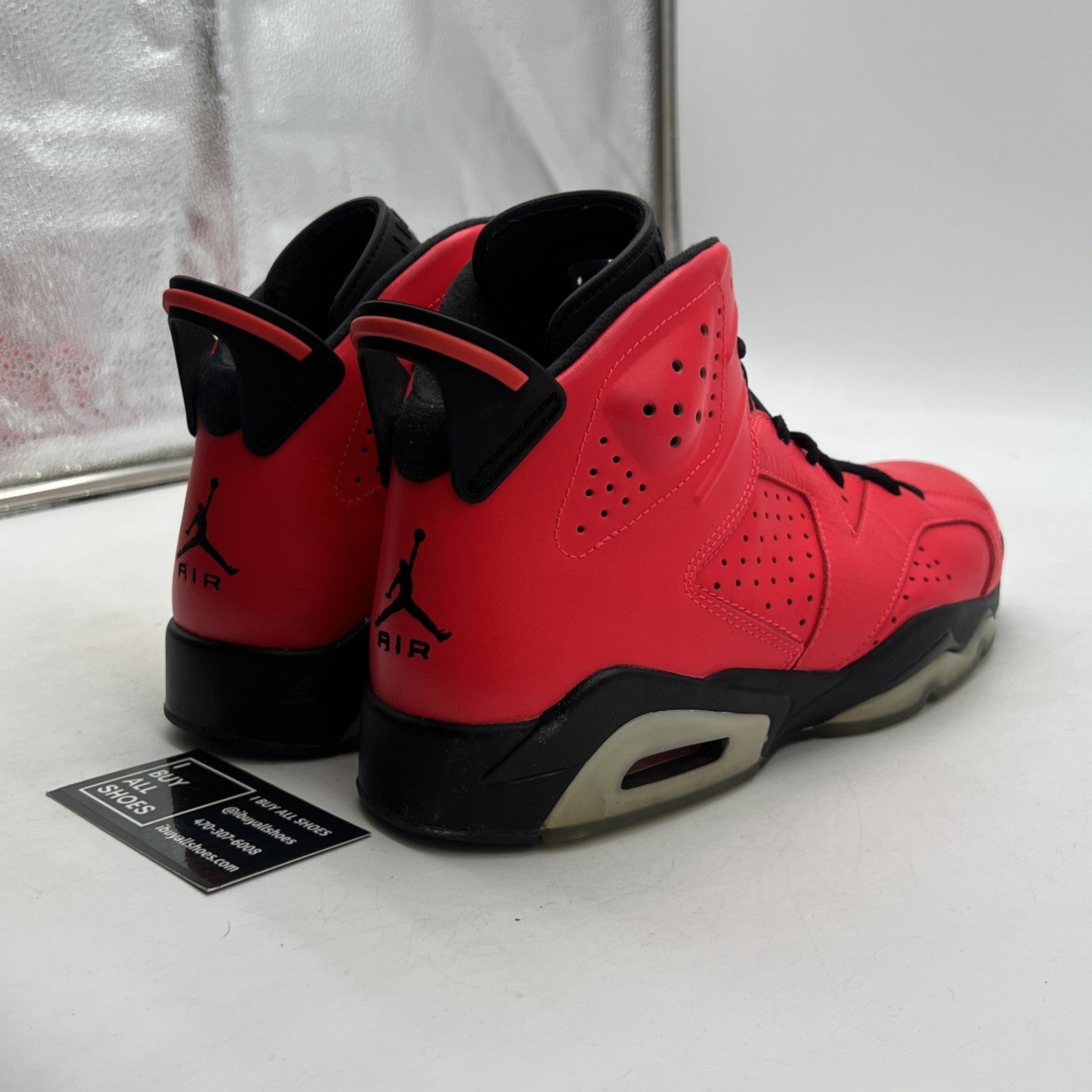 Size 9.5 - Air Jordan 6 Retro Infrared 23 (384664-623)