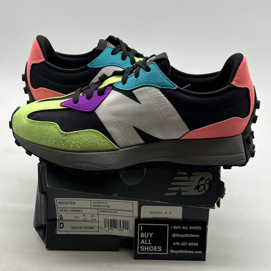 Size 9 - New Balance 327 Black Multi-Color (MS327EA)