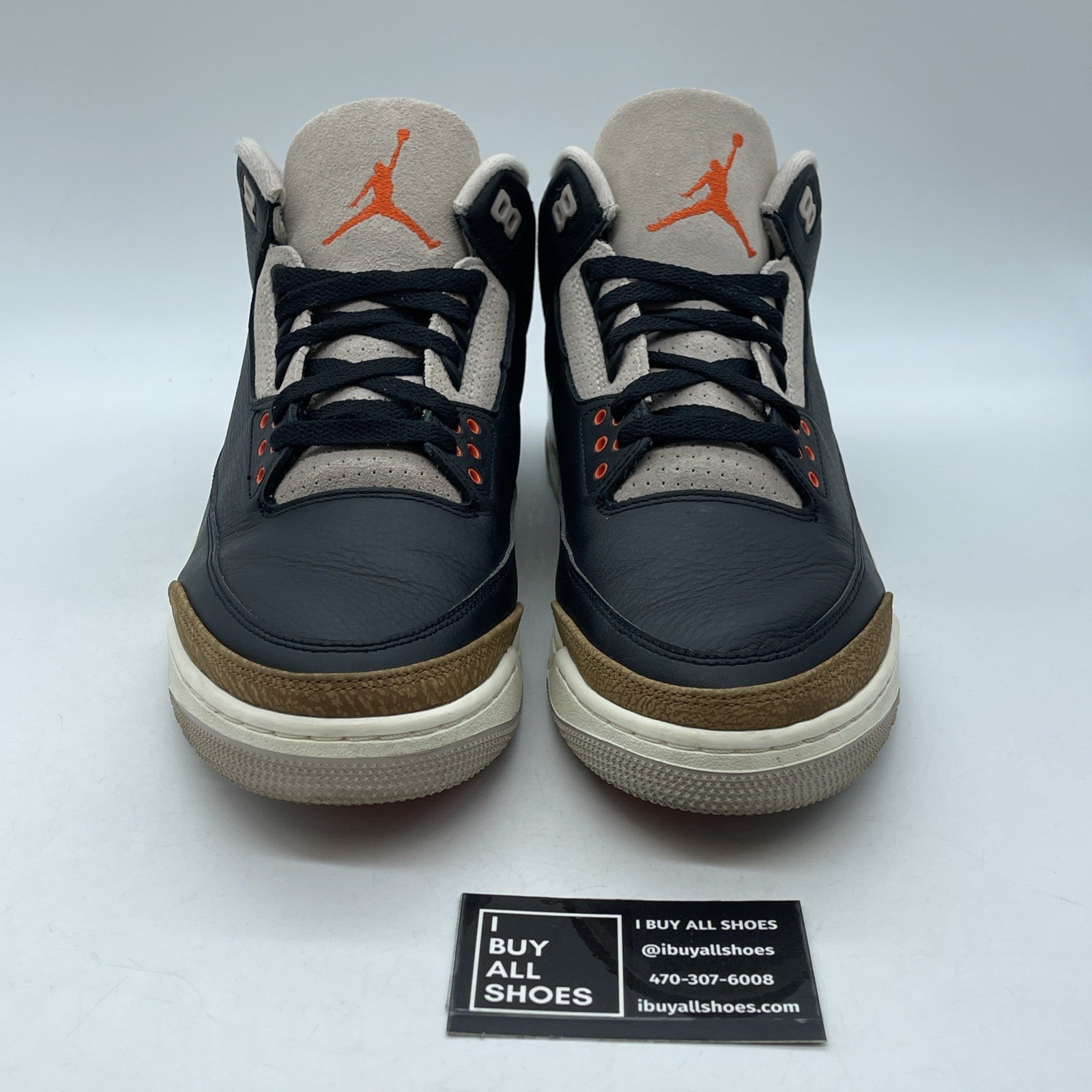 Size 12 - Jordan 3 Retro Mid Desert Elephant Black Brown Suede (CT8532-008)