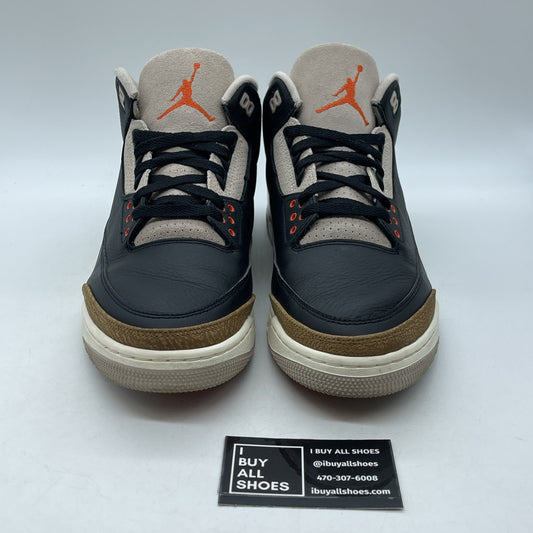 Size 12 - Jordan 3 Retro Mid Desert Elephant Black Brown Suede (CT8532-008)