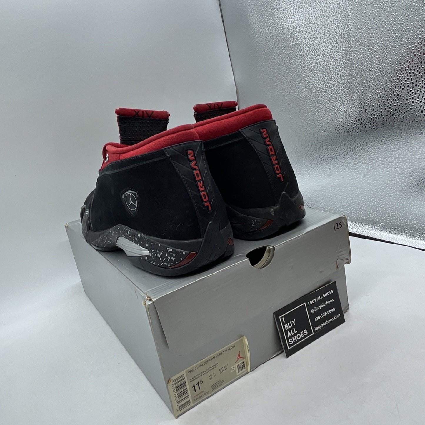 Size 11.5W - Air Jordan 14 Retro Low Red Lipstick (DH4121-006)
