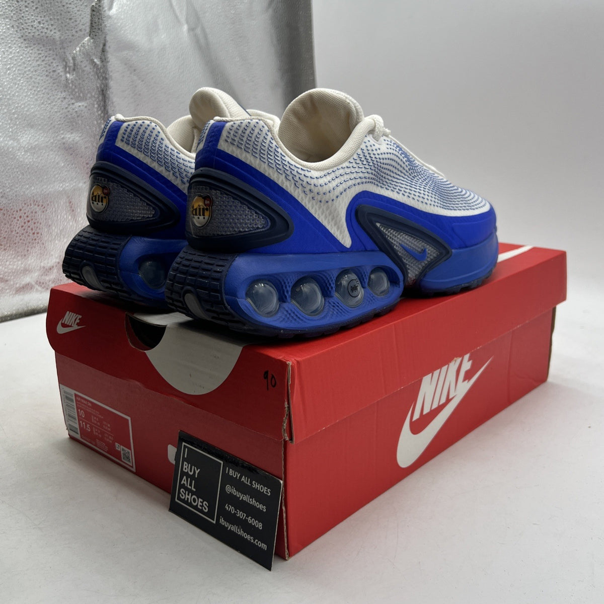 Size 10 - Nike Air Max DN Platinum Royal (DV3337-102)
