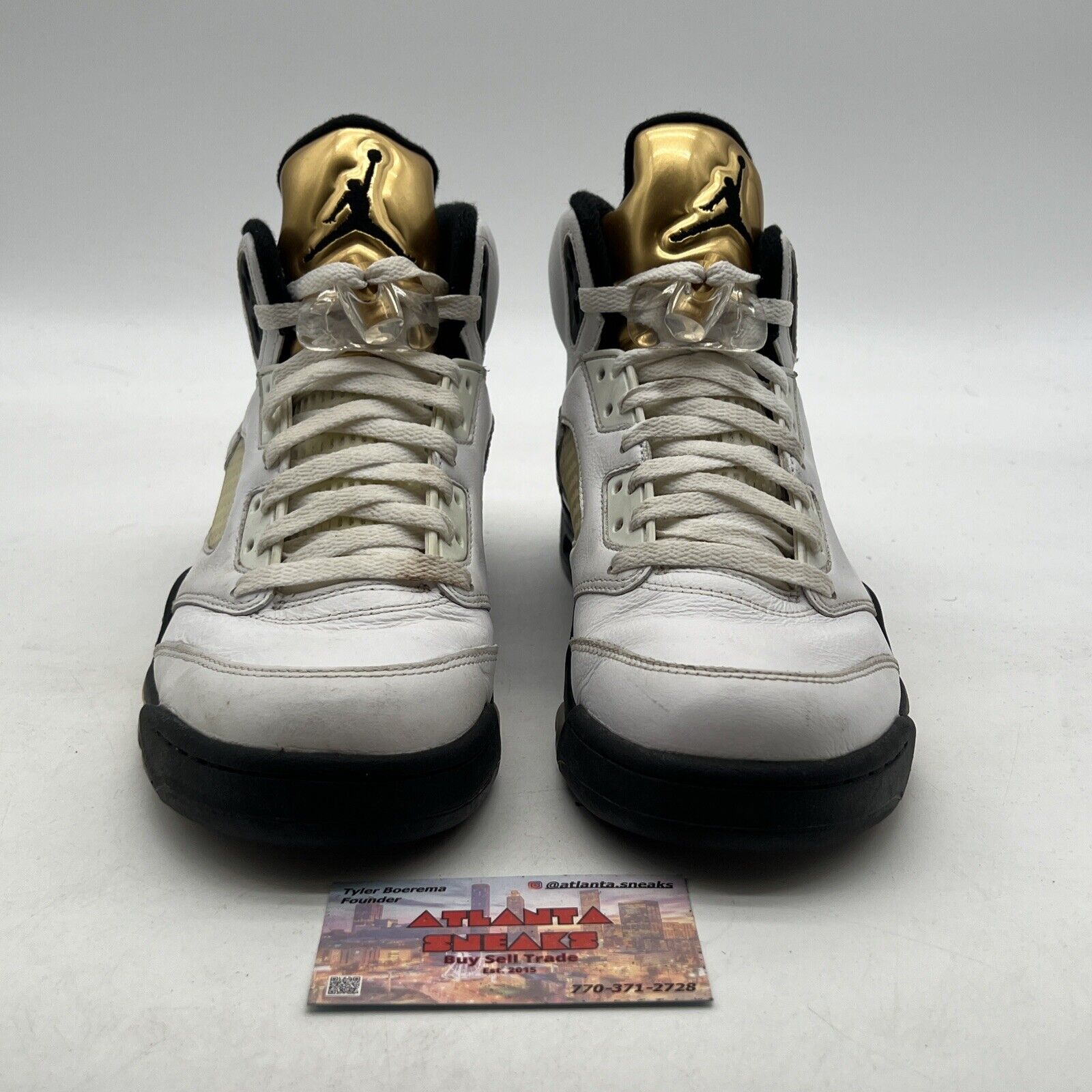 Size 8.5 - Air Jordan 5 Retro Olympic (136027-133)