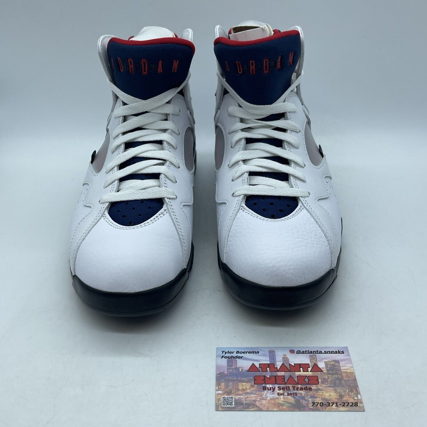 Size 8.5 - Paris Saint-Germain x Air Jordan 7 Retro Paname White (CZ0789-105)