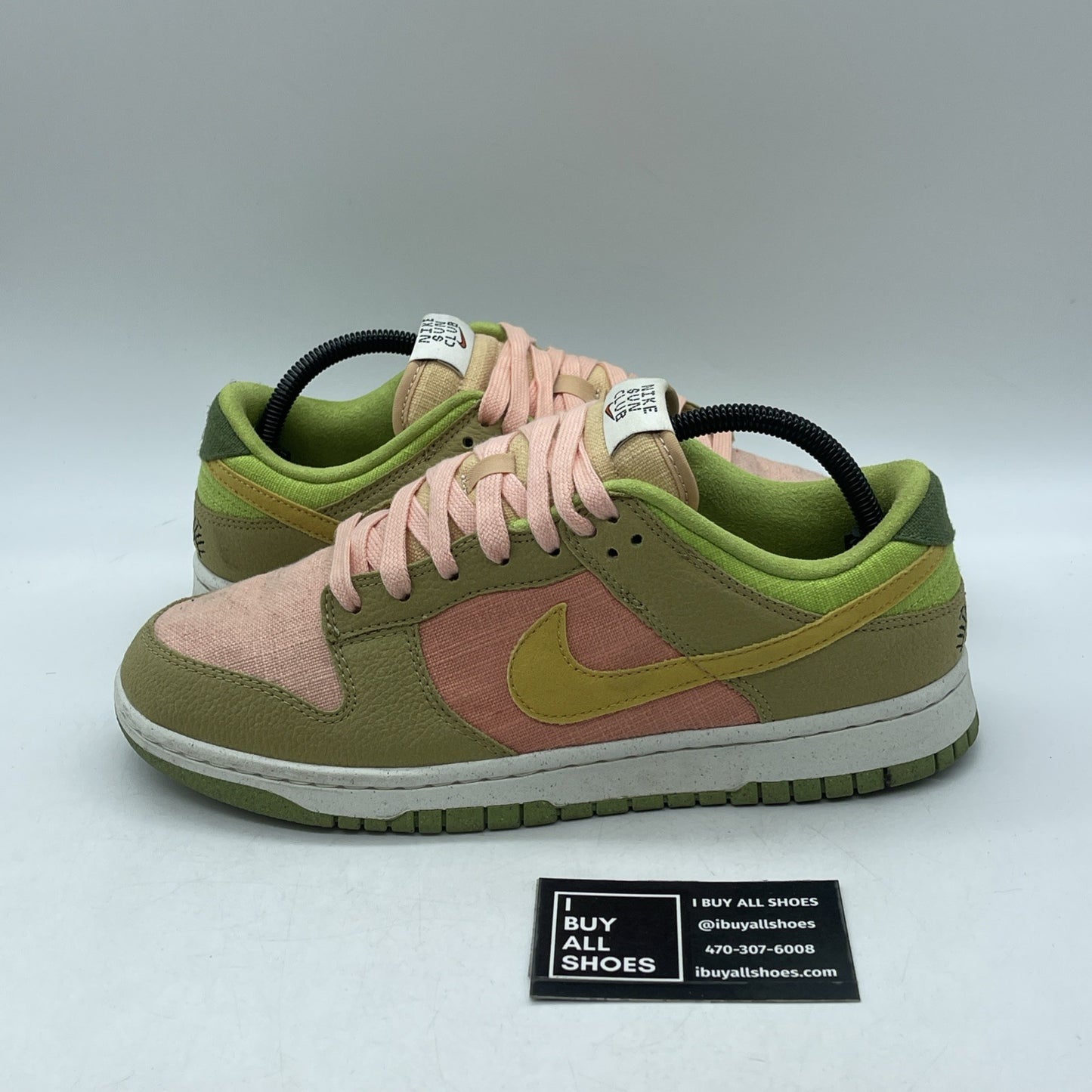 Size 9 - Nike Dunk Low Sun Club - Arctic Orange Sanded Gold (DM0583-800)