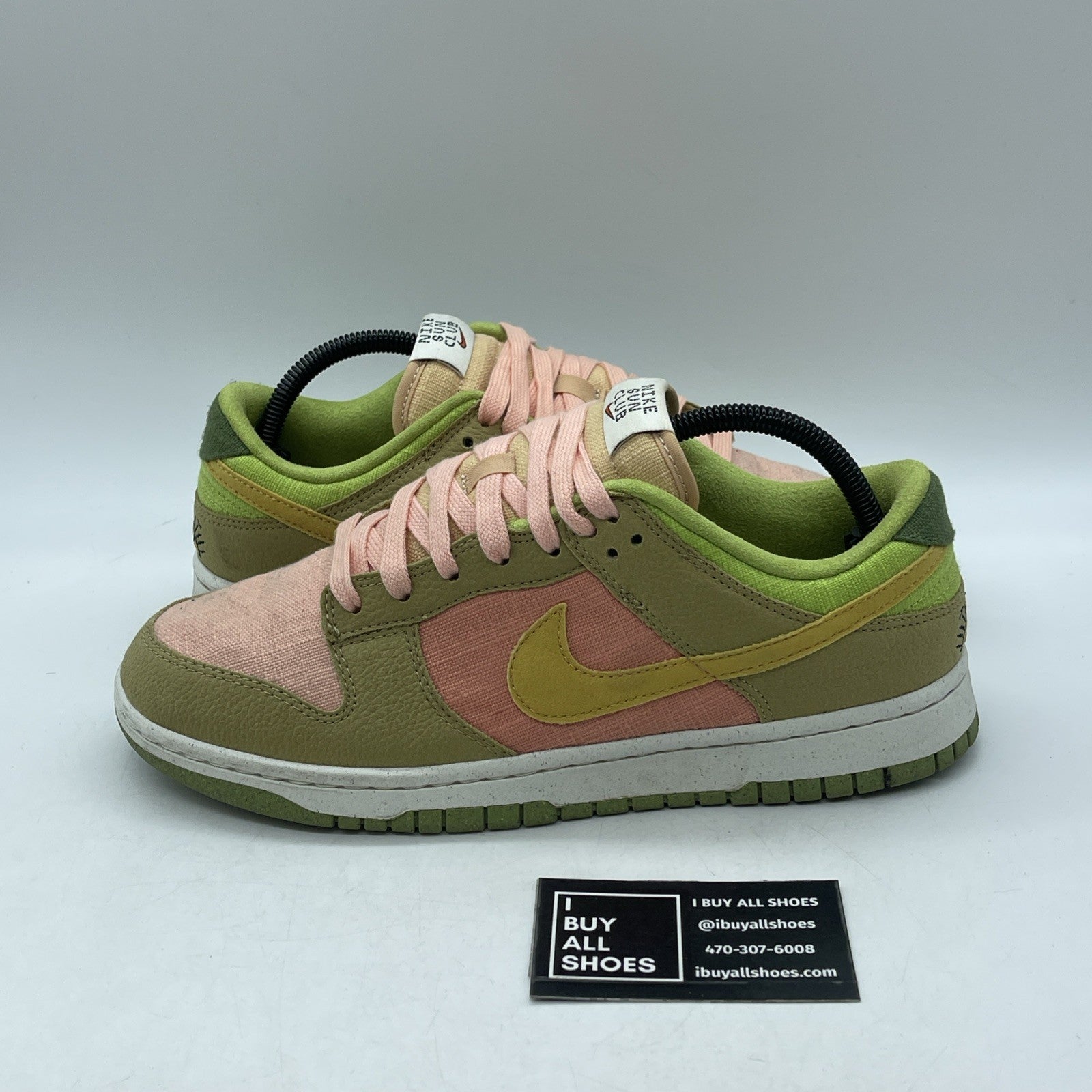 Size 9 - Nike Dunk Low Sun Club - Arctic Orange Sanded Gold (DM0583-800)