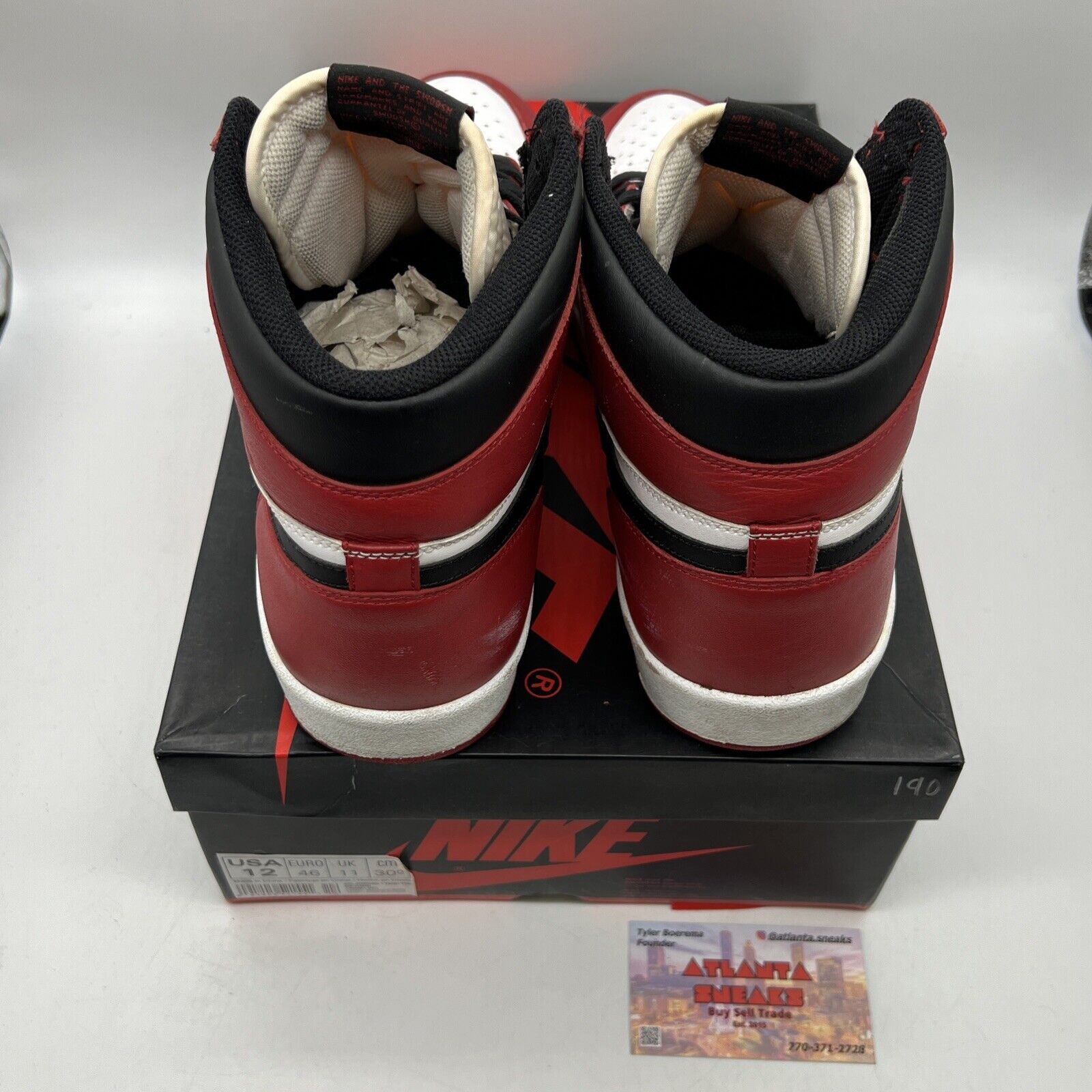 Size 12 - Air Jordan 1.5 Chicago Red White Black Leather (768861-701)