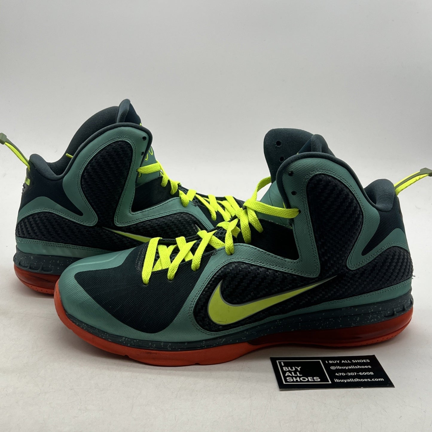 Size 13 - Nike LeBron 9 Cannon - (469764-004)