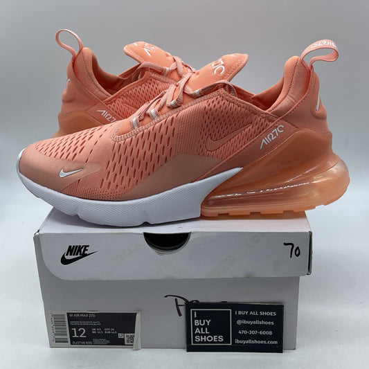 Size 12W - Nike Air Max 270 Crimson Bliss (DJ2746-600)