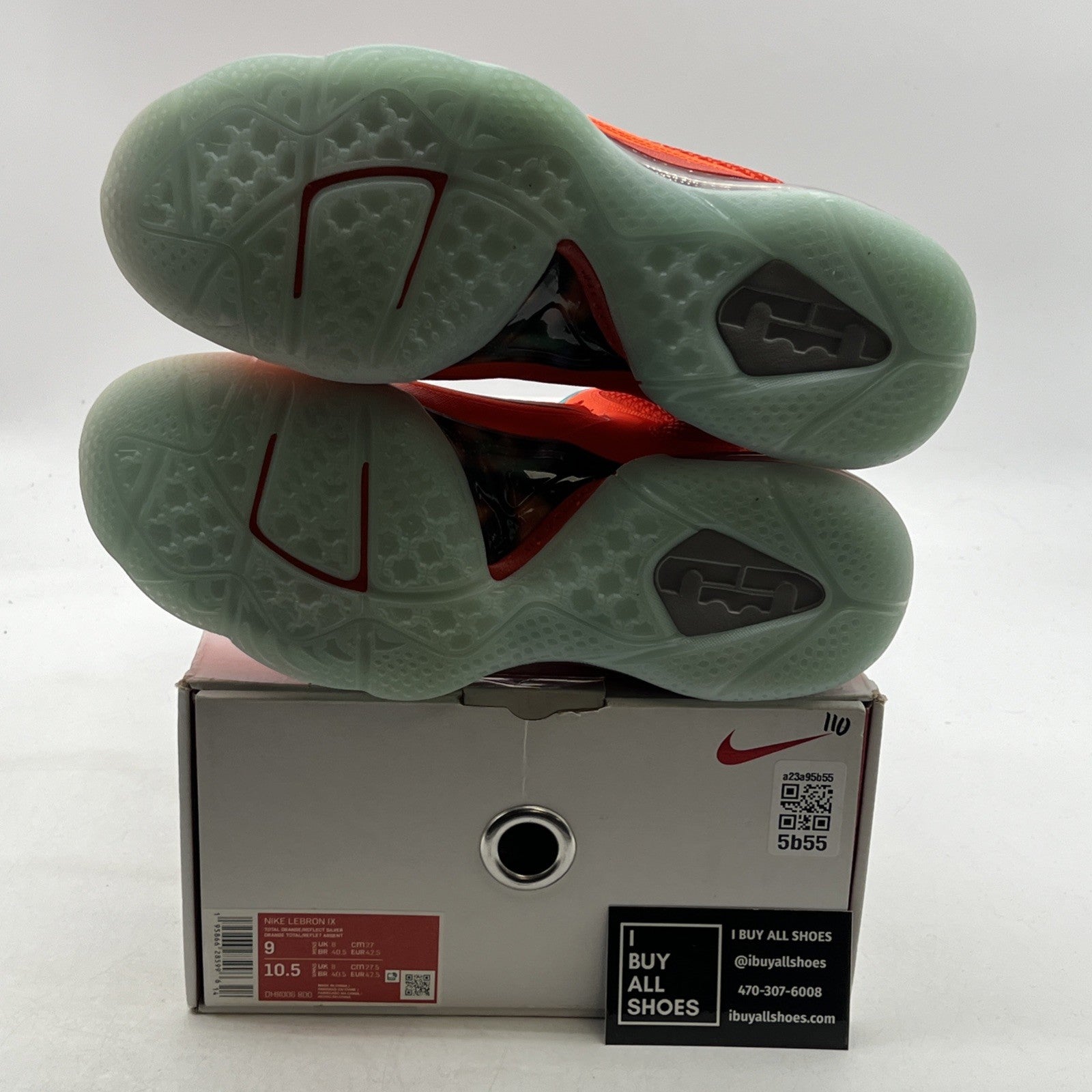 Size 9 - Nike LeBron 9 2022 Big Bang (DH8006-800)