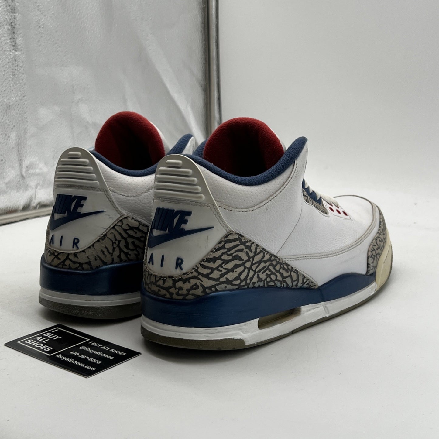 Size 12 - Air Jordan 3 Retro OG Mid True Blue (854262-106)