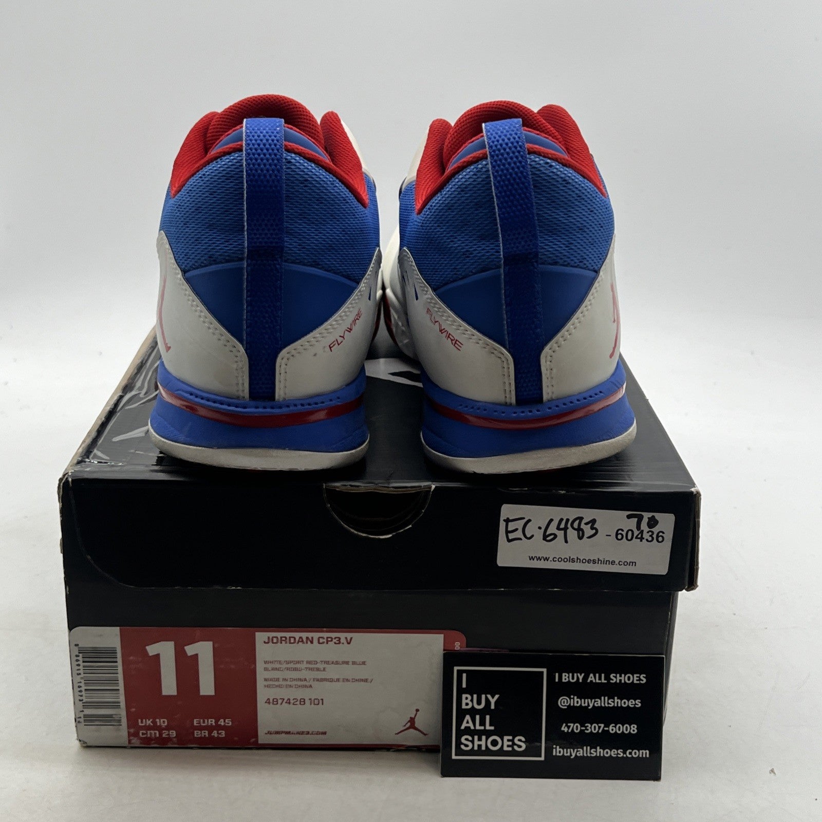 Size 11 - Jordan CP3.V PE Playoff (487428-101)