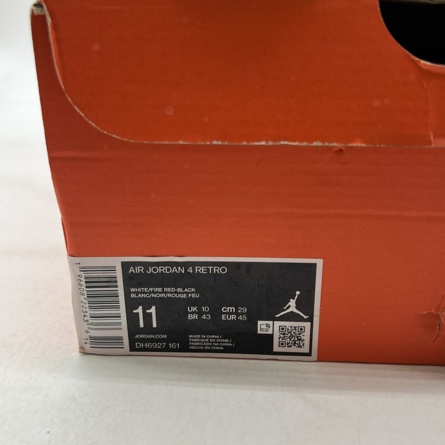 Size 11 - Air Jordan 4 Retro Mid Red Cement (DH6927-161)