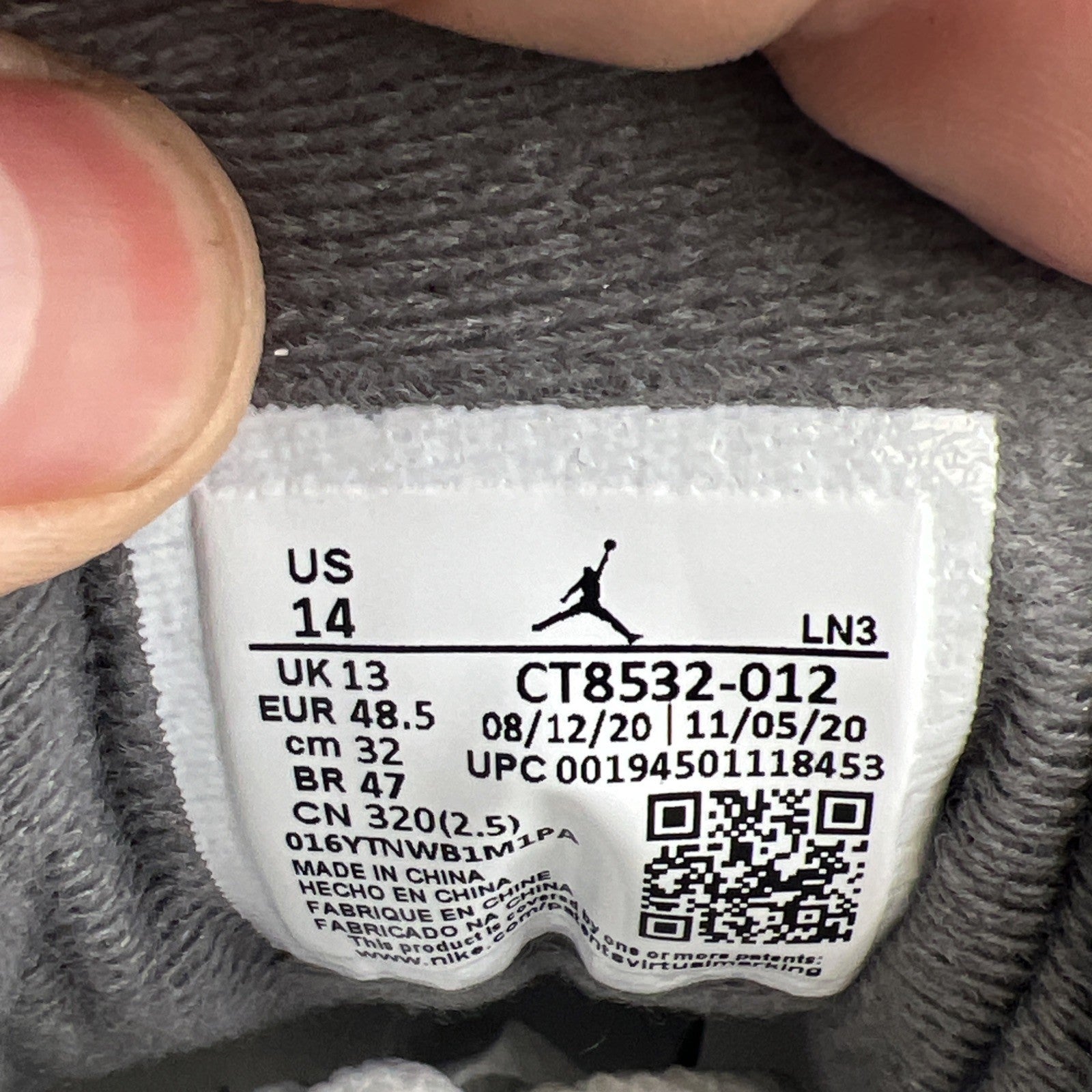 Size 14 - Air Jordan 3 Retro Mid Cool Grey (CT8532-012)