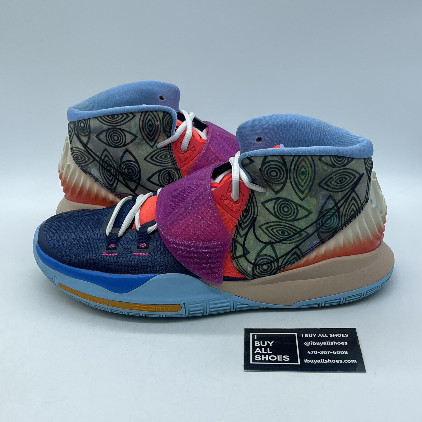 Size 12 - Nike Kyrie 6 Preheat Heal The World Suede Leather (CN9839-403)