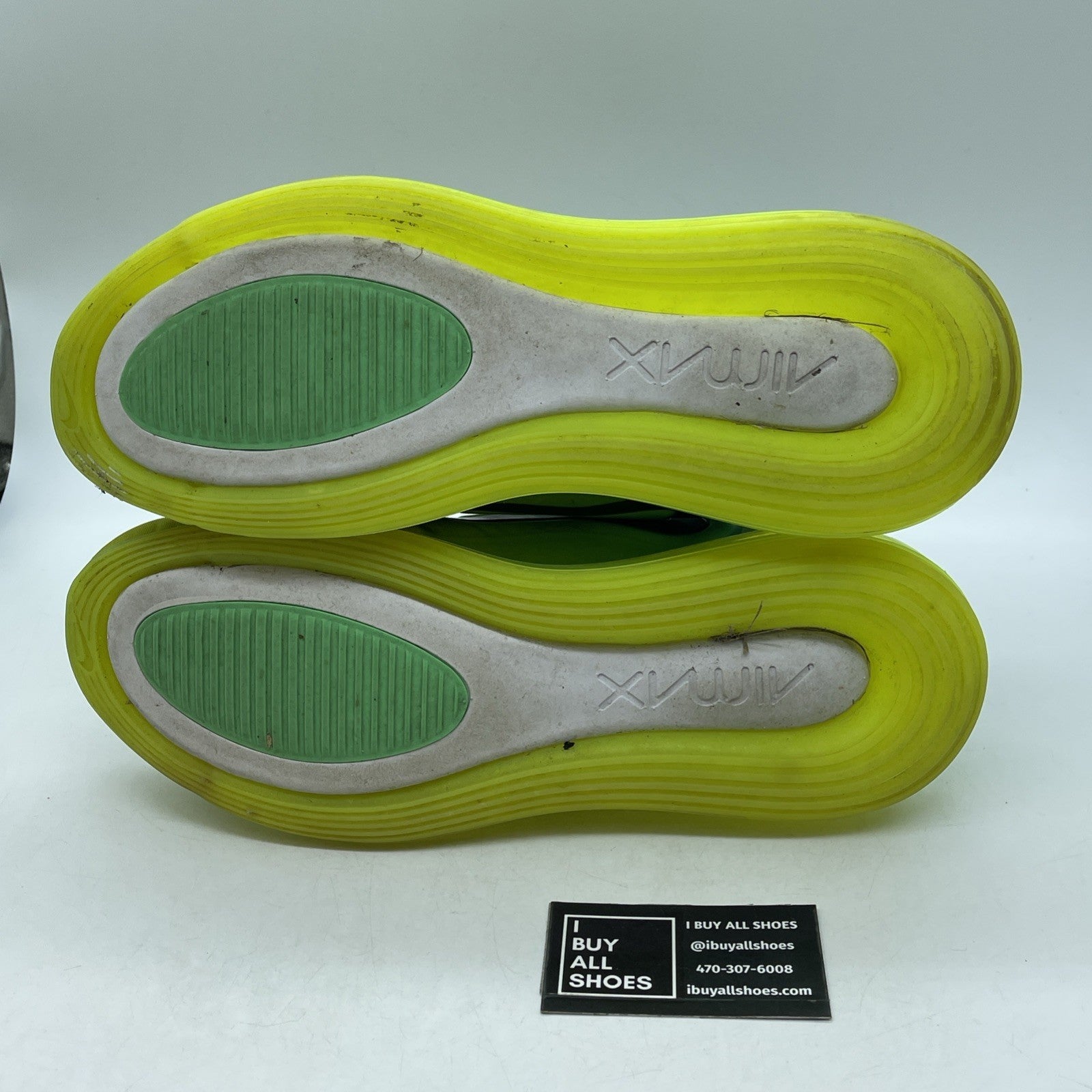 Size 12 - Nike Air Max 720 Volt Green (AO2924-701)