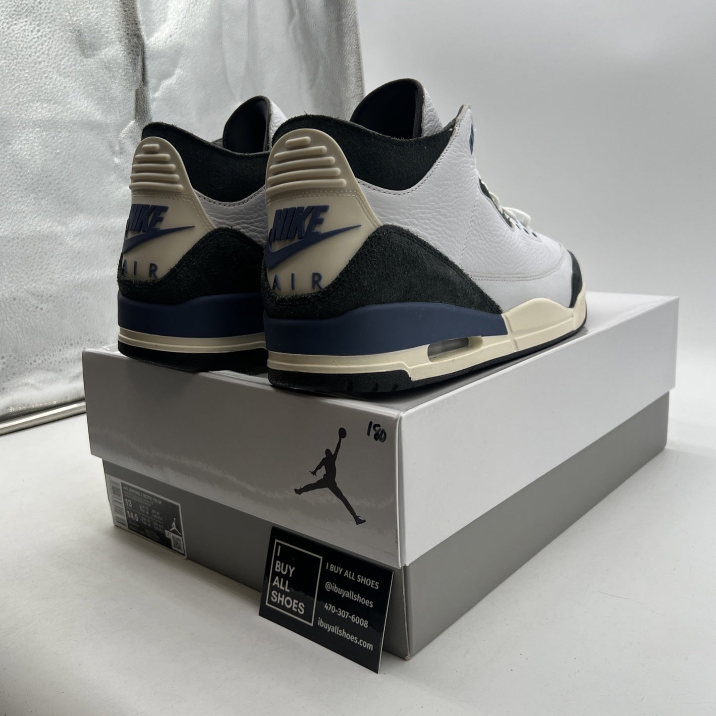 Size 13 - A Ma Maniére x Air Jordan 3 Retro OG SP For The Love (HV8571-100)