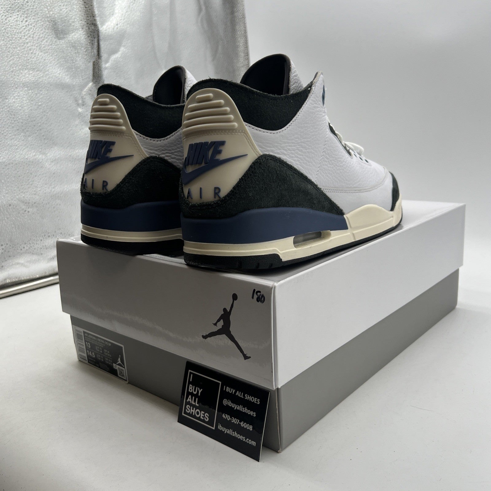 Size 13 - A Ma Maniére x Air Jordan 3 Retro OG SP For The Love (HV8571-100)
