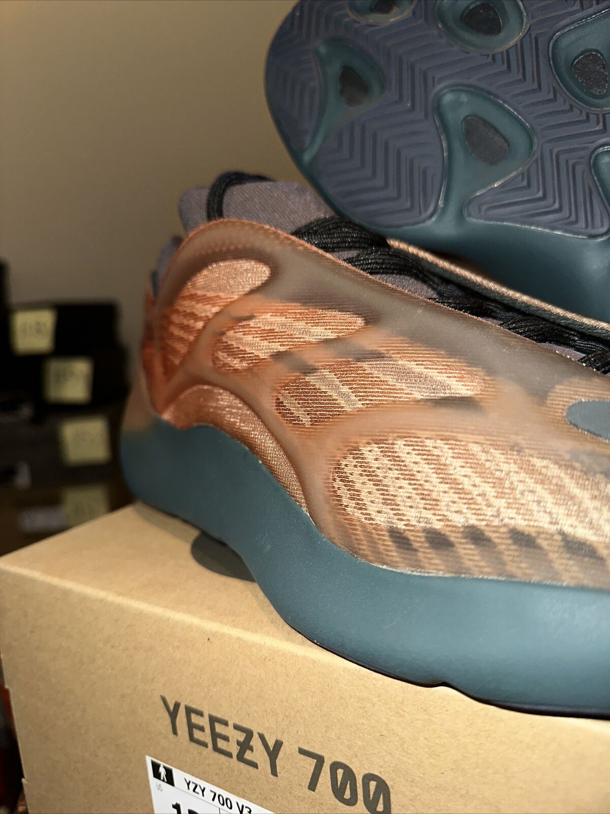 Size 13 - adidas Yeezy 700 V3 Copper Fade