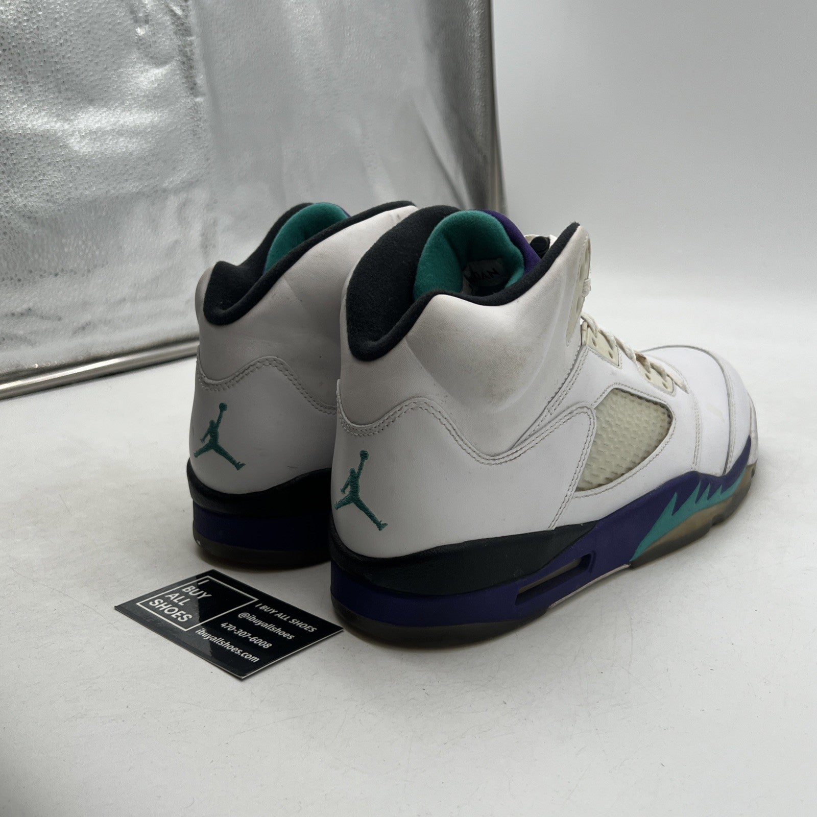 Size 10.5 - Air Jordan 5 Retro Grape 2013 (136027-108)