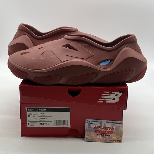 Size 13 - New Balance Fresh Foam X RCVRY Tamarind with Spice Blue Yeezy Comfort