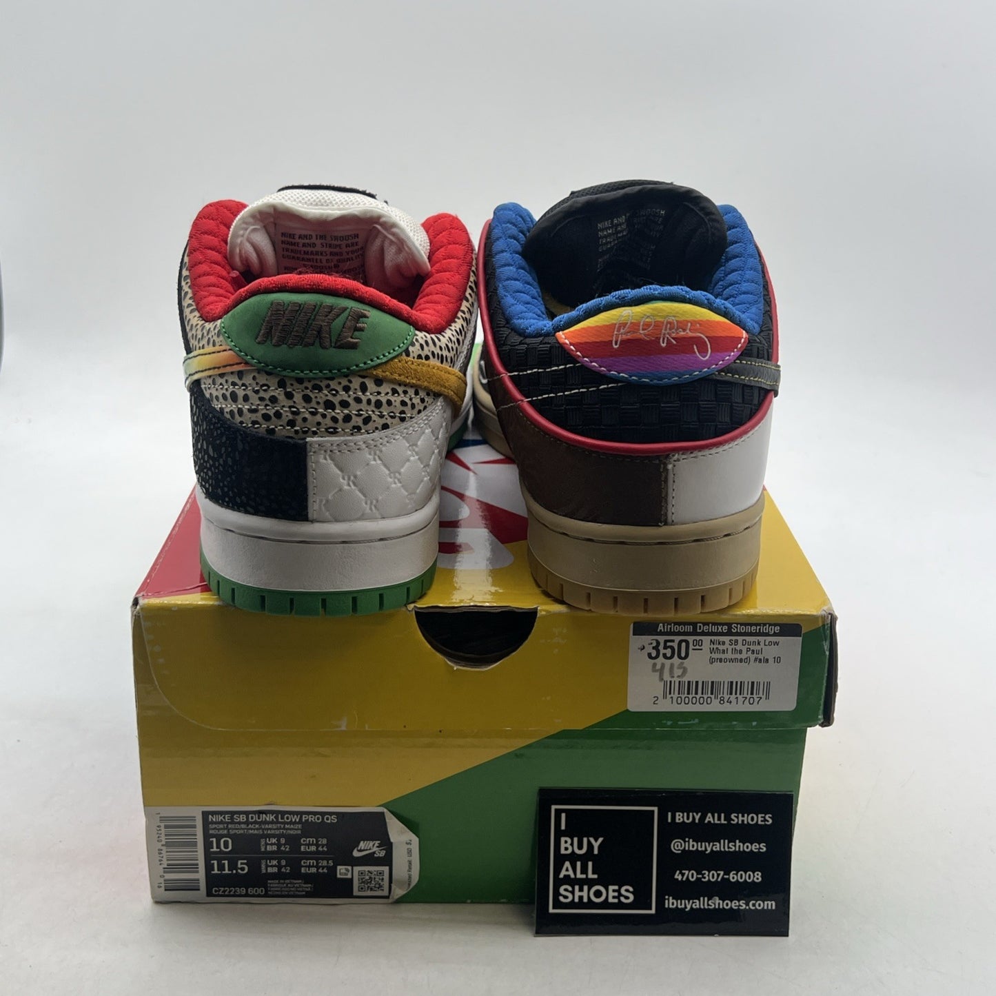 Size 10 - Nike SB Dunk Low What The Paul (CZ2239-600)