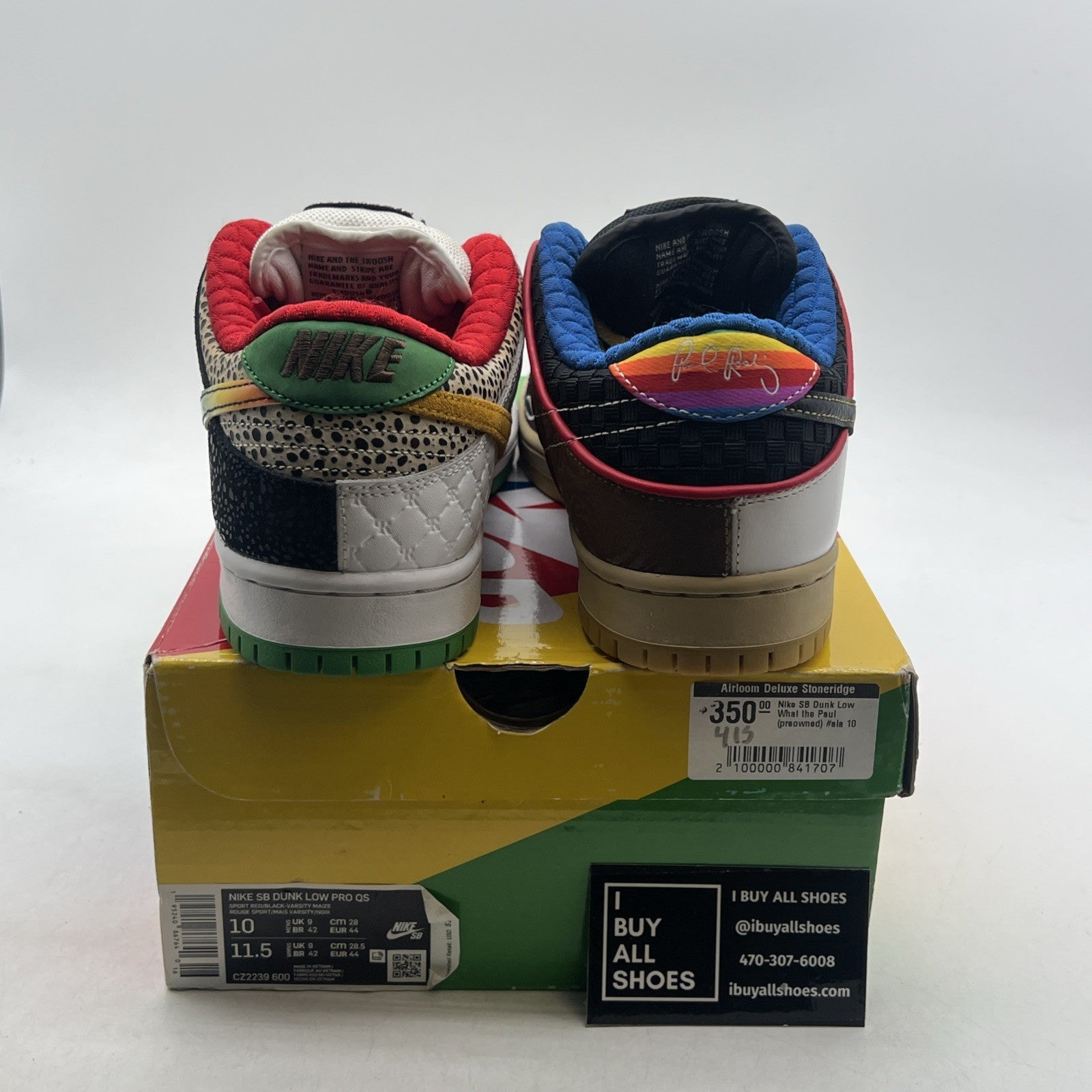 Size 10 - Nike SB Dunk Low What The Paul (CZ2239-600)