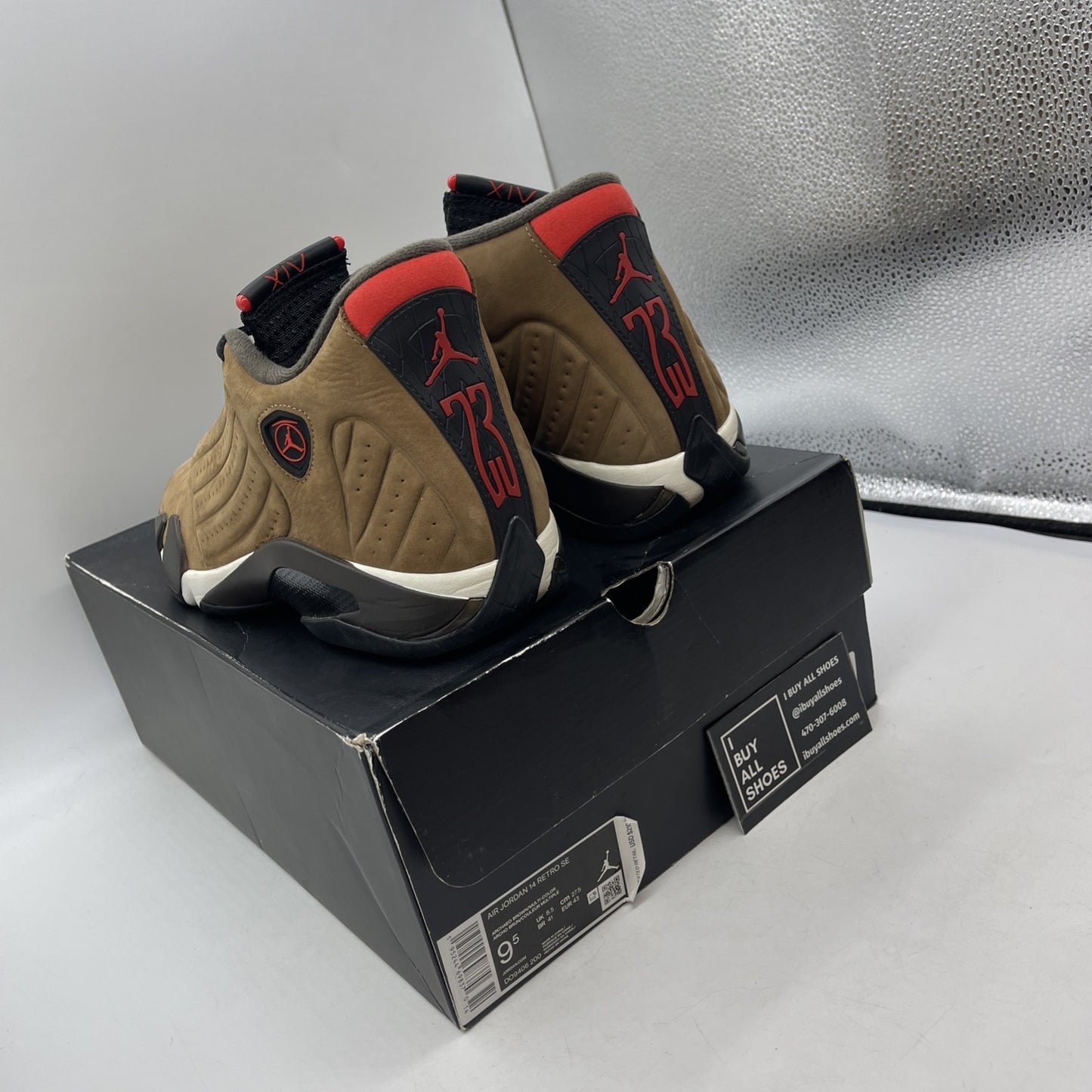 Size 9.5 - Air Jordan 14 Retro Winterized (DO9406-200)