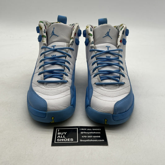 Size 6.5Y - Air Jordan 12 Retro Mid Emoji (DQ4365-114)