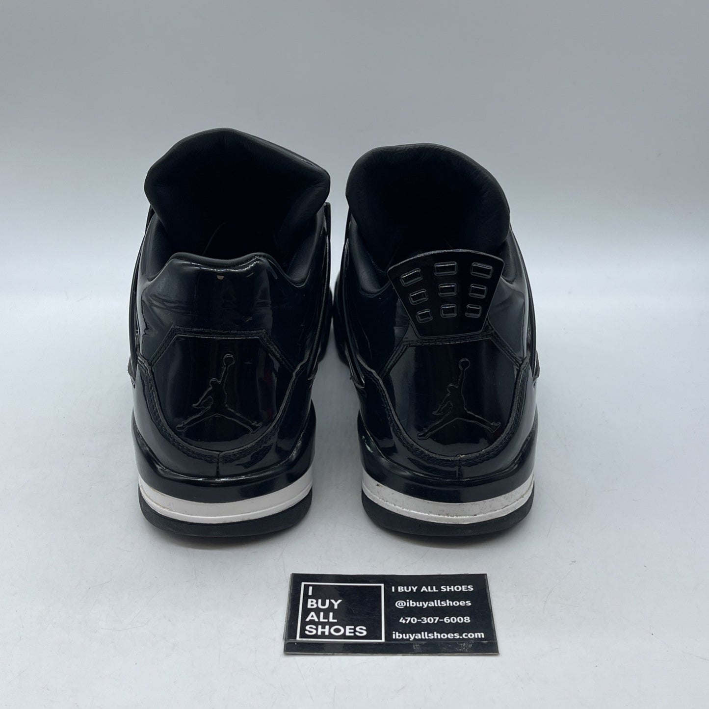 Size 12 - Air Jordan 4 Retro 11Lab4 Black (719864-010)