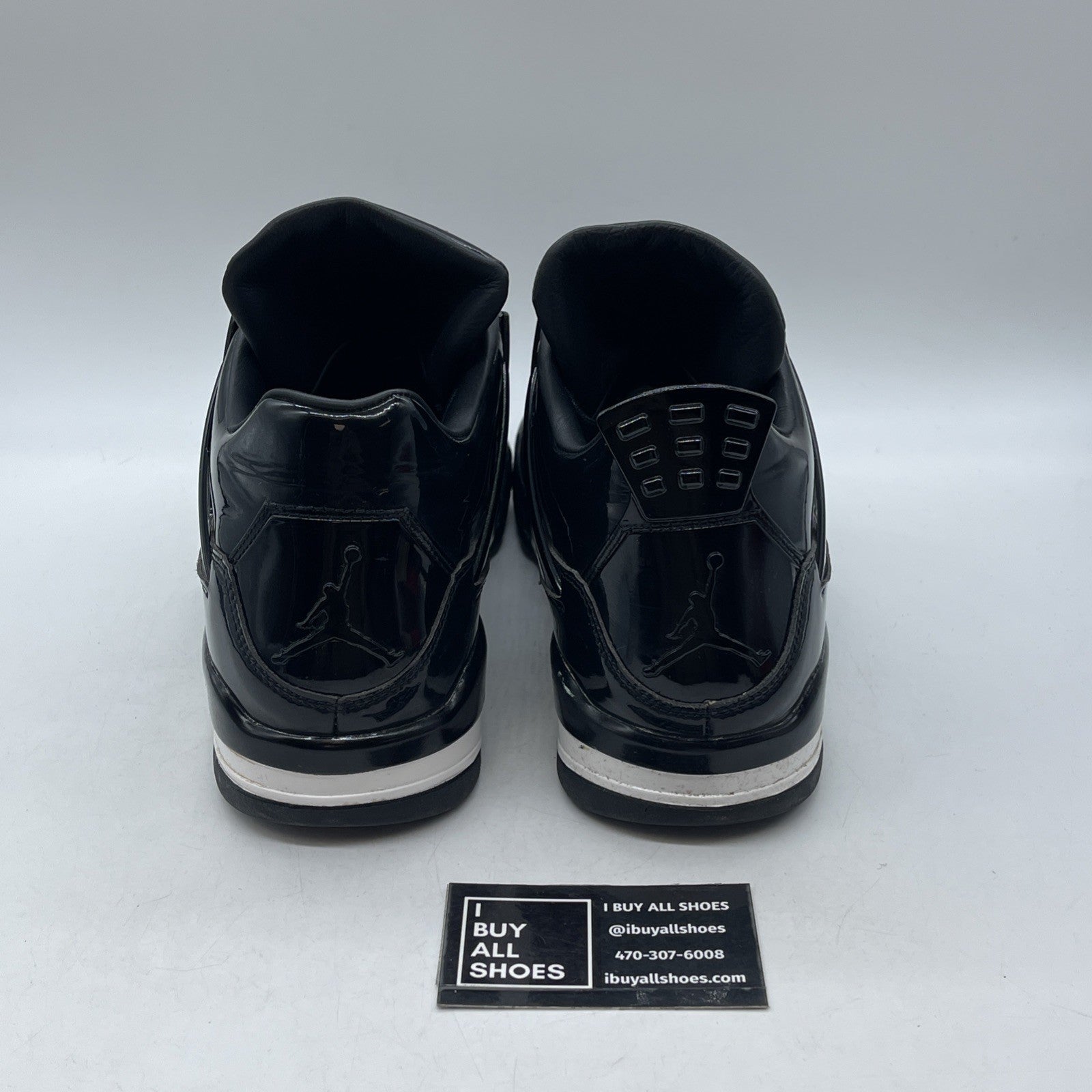 Size 12 - Air Jordan 4 Retro 11Lab4 Black (719864-010)