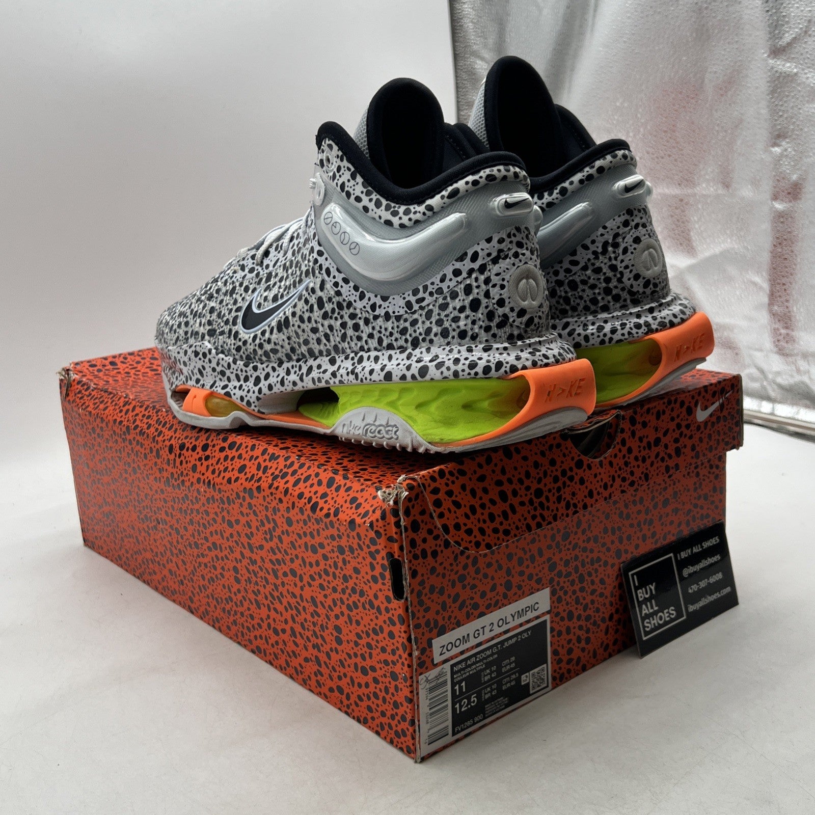 Size 11 - Nike Air Zoom GT Jump 2 Electric Pack (FV1285-900)
