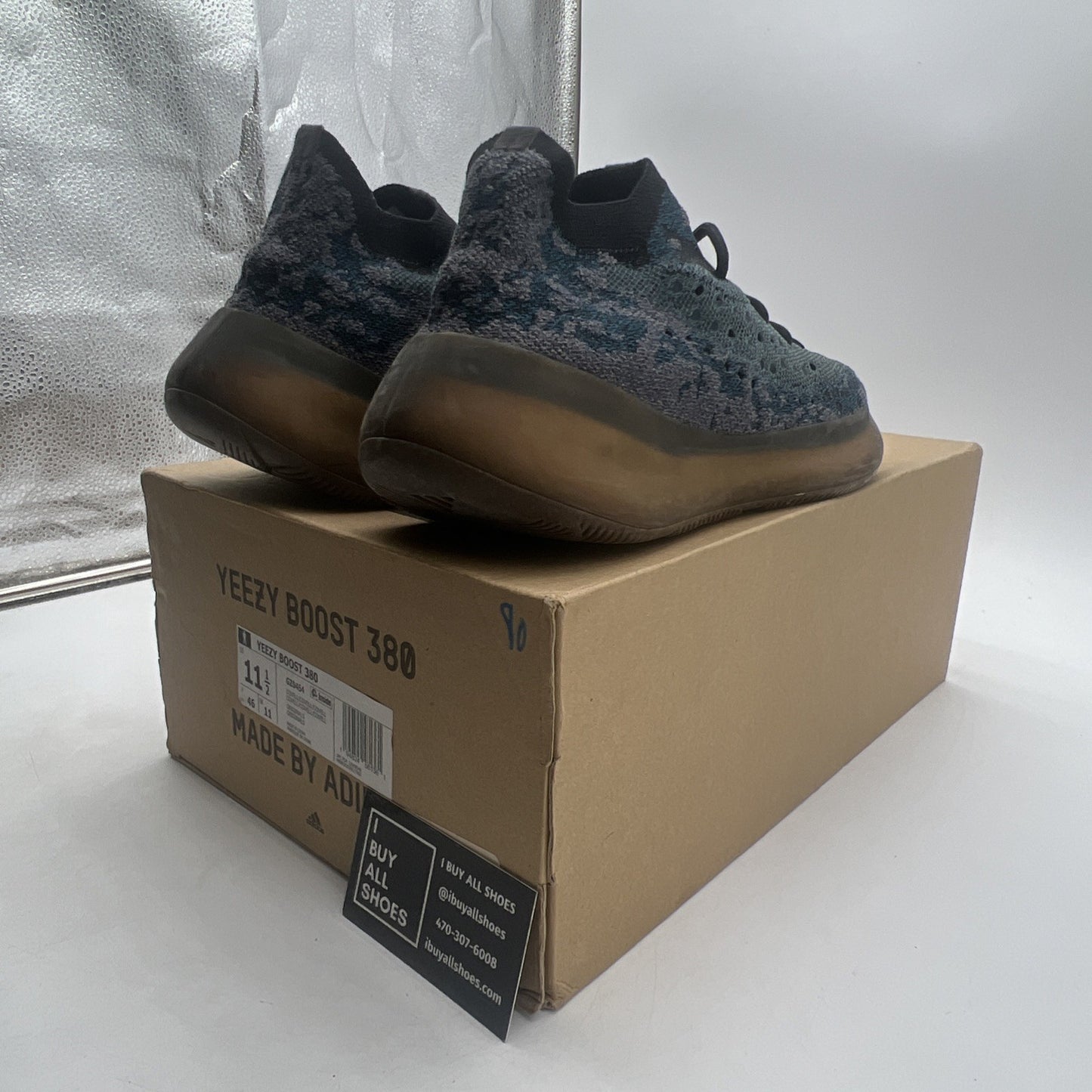 Size 11.5 - adidas Yeezy Boost 380 Covellite (GZ0454)